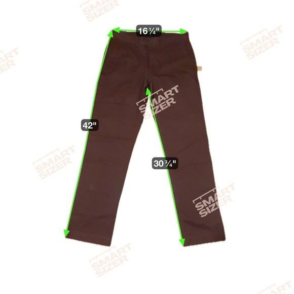 J. Crew Men's Maroon Chinos size 31x 32 - Picture 4 of 4